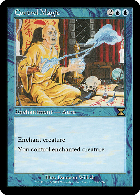 Control Magic — Masters Edition IV #43, art by Dameon Willich
