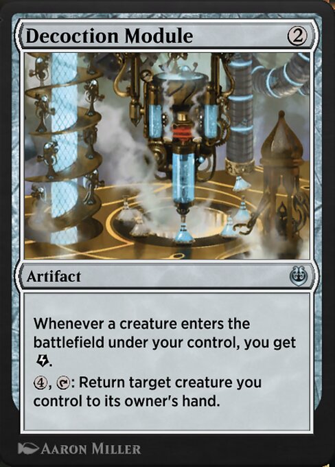 Decoction Module — Kaladesh Remastered #232, art by Aaron Miller