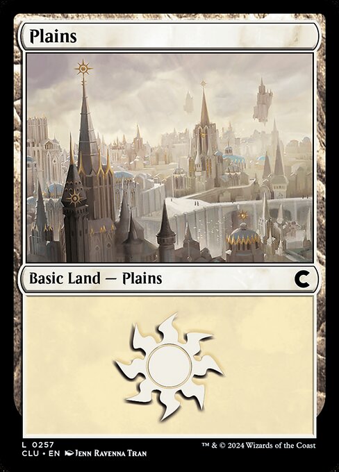 Plains — Ravnica: Clue Edition #257, art by Ravenna Tran