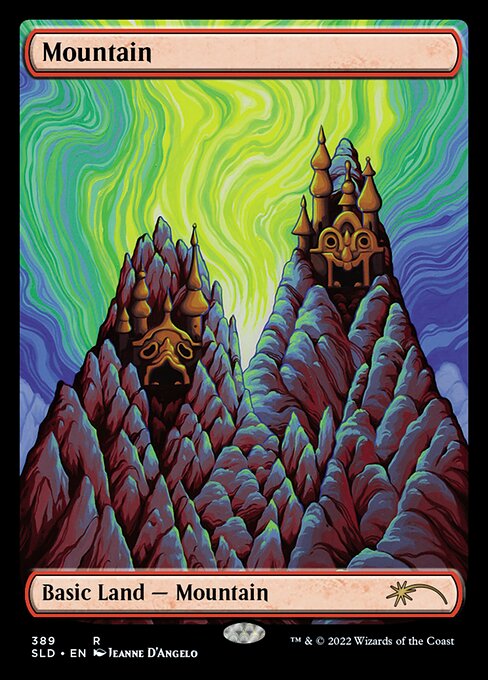 Mountain — Secret Lair Drop #389, art by Jeanne D'Angelo