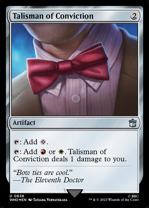Talisman of Conviction — Doctor Who #838, art by Tatiana Veryayskaya