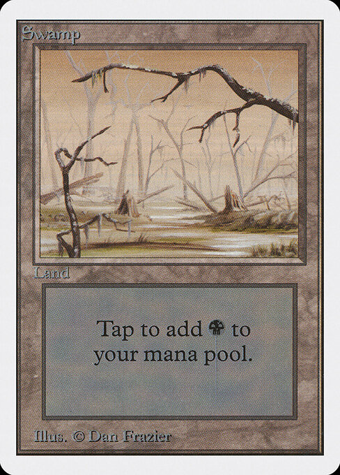 Swamp — Unlimited Edition #295, art by Dan Frazier