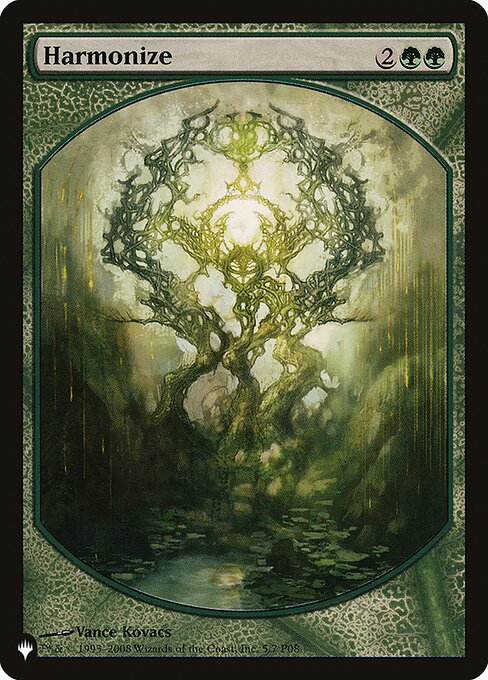 Harmonize — The List #P08-5, art by Vance Kovacs