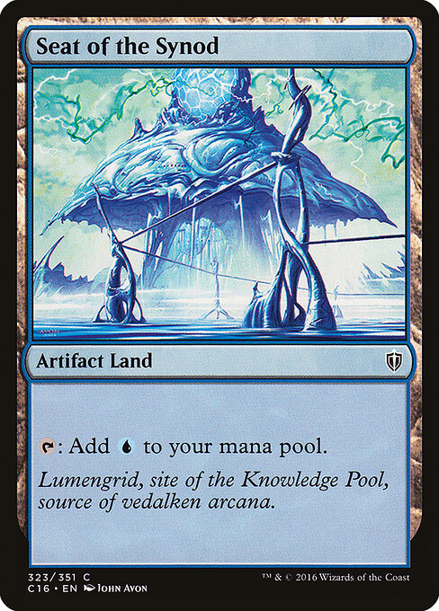 Seat of the Synod — Commander 2016 #323, art by John Avon