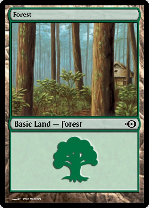 Forest — Magic Online Promos #237, art by Pete Venters