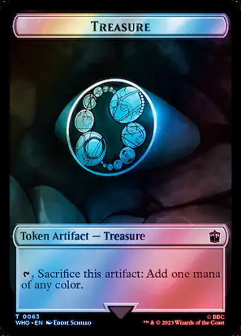 Treasure — Doctor Who Tokens #63, art by Eddie Schillo