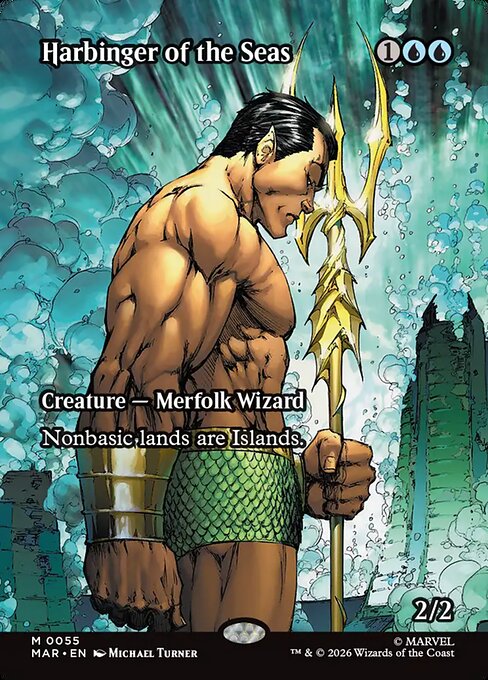 Harbinger of the Seas — Marvel Universe #55, art by Michael Turner