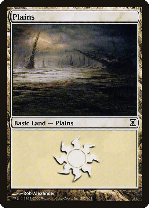 Plains — Time Spiral #282, art by Rob Alexander