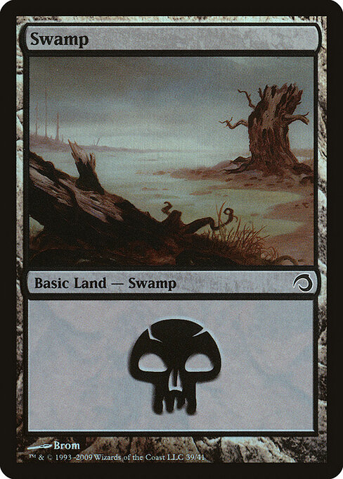 Swamp — Premium Deck Series: Slivers #39, art by Brom