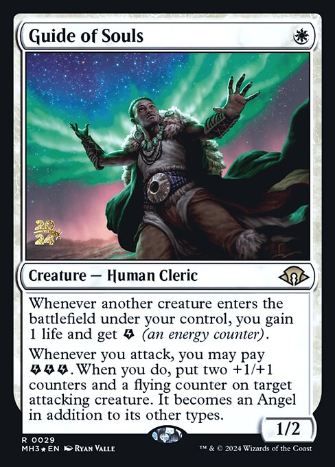Guide of Souls — Modern Horizons 3 Promos #29s, art by Ryan Valle
