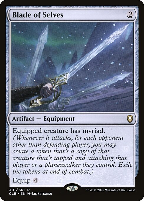 Blade of Selves — Commander Legends: Battle for Baldur's Gate #301, art by Lie Setiawan
