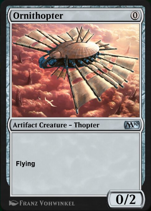 Ornithopter — Historic Anthology 1 #18, art by Franz Vohwinkel