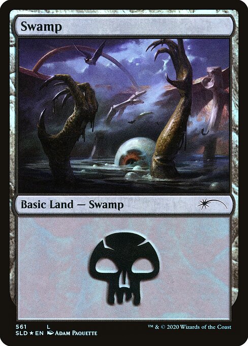 Swamp — Secret Lair Drop #561, art by Adam Paquette