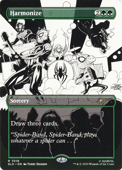 Harmonize — Secret Lair Drop #7018, art by Terry Dodson