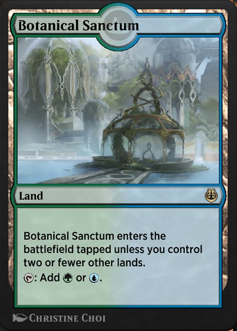 Botanical Sanctum — Kaladesh Remastered #281, art by Christine Choi