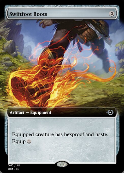 Swiftfoot Boots — Magic Online Promos #86132, art by Svetlin Velinov