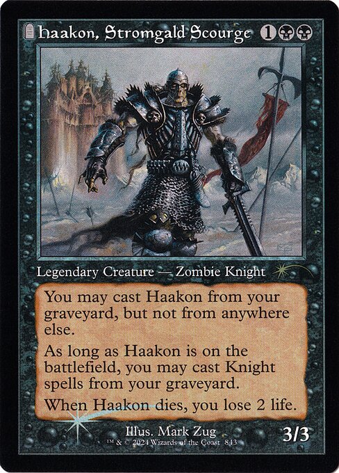 Haakon, Stromgald Scourge