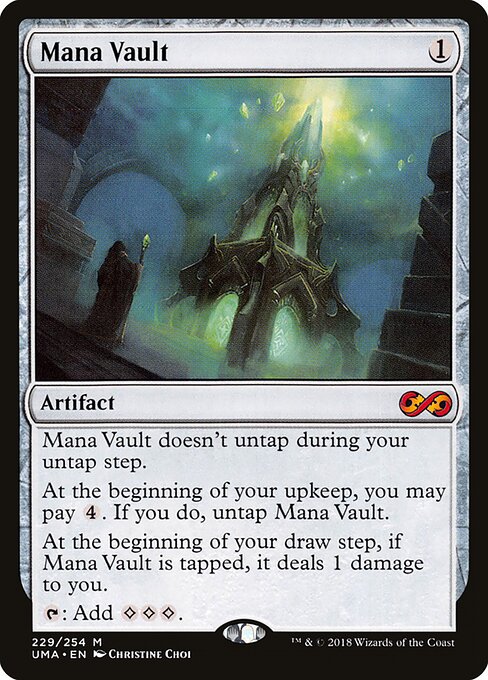 Mana Vault — Ultimate Masters #229, art by Christine Choi