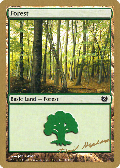 Forest — World Championship Decks 2003 #dh349, art by John Avon