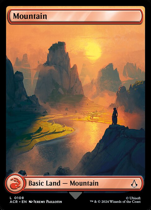 Mountain — Assassin's Creed #108, art by Jeremy Paillotin