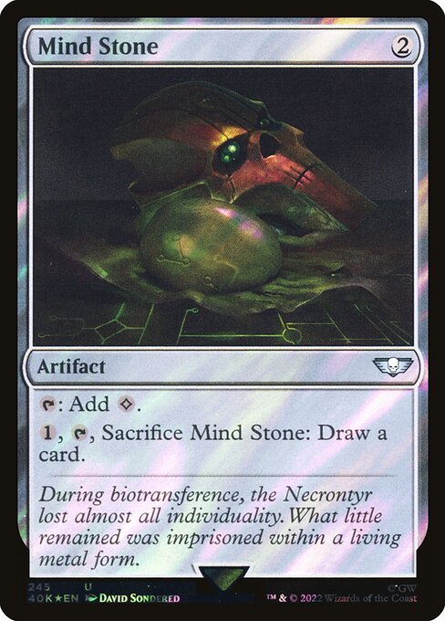 Mind Stone — Warhammer 40,000 Commander #245★, art by David Sondered