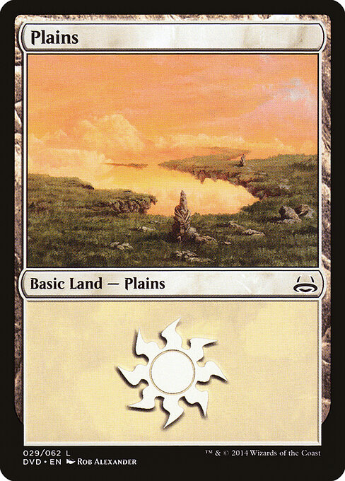 Plains — Duel Decks Anthology: Divine vs. Demonic #29, art by Rob Alexander