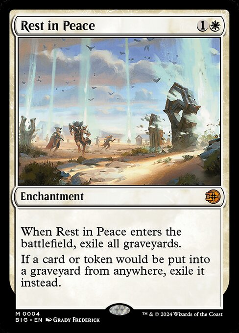 Rest in Peace — The Big Score #4, art by Grady Frederick