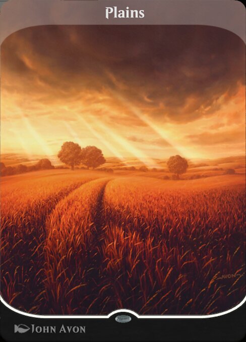 Plains — MTG Arena Promos #241, art by John Avon