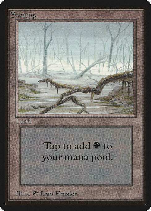 Swamp — Limited Edition Beta #294, art by Dan Frazier