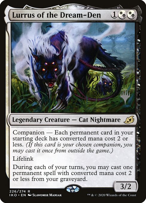 Lurrus of the Dream-Den — Ikoria: Lair of Behemoths Promos #226p, art by Slawomir Maniak