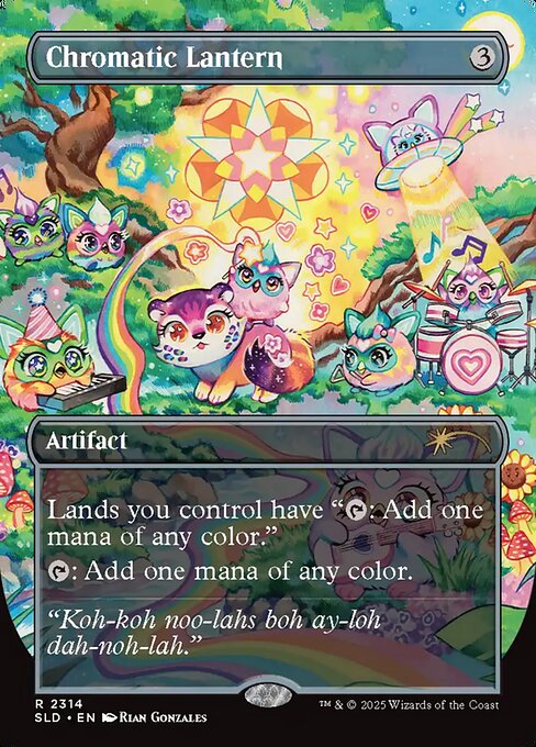 Chromatic Lantern — Secret Lair Drop #2314, art by Rian Gonzales