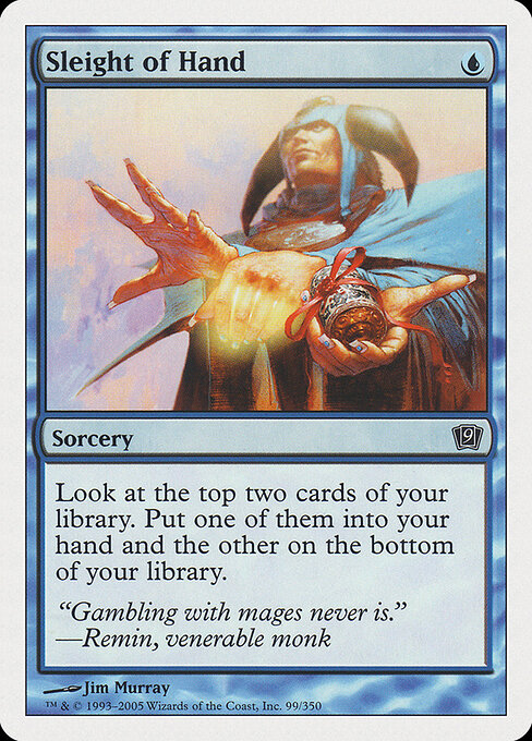 Sleight of Hand — Ninth Edition #99, art by Jim Murray