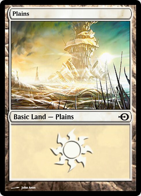 Plains — Magic Online Promos #31997, art by John Avon