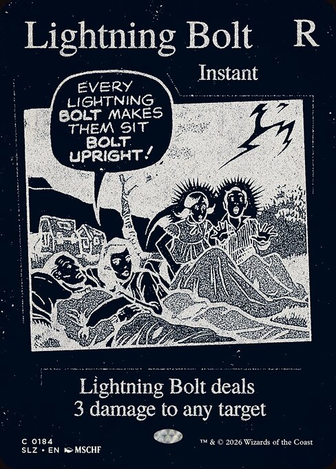Lightning Bolt — The Zeta Set #184, art by MSCHF