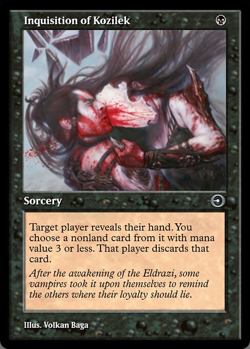 Inquisition of Kozilek — Magic Online Promos #99677, art by Volkan Baǵa