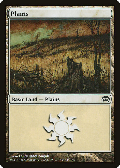 Plains — Planechase #143, art by Larry MacDougall
