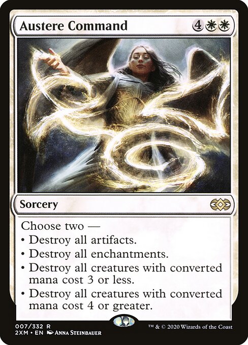 Austere Command — Double Masters #7, art by Anna Steinbauer