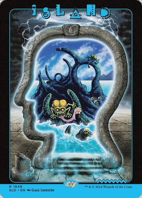 Island — Secret Lair Drop #1648, art by Gage Lindsten