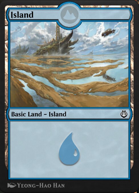 Island — Kaladesh Remastered #292, art by Yeong-Hao Han