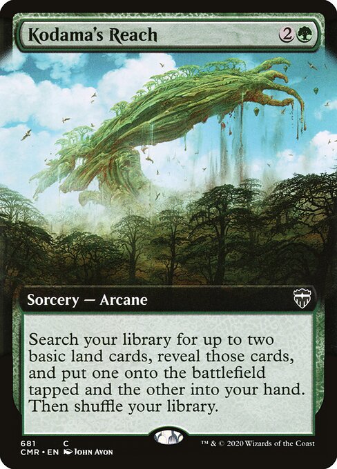 Kodama's Reach — Commander Legends #681, art by John Avon