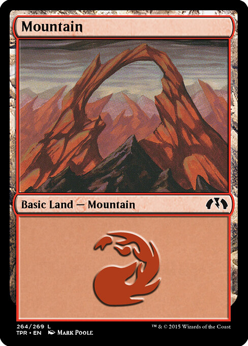 Mountain — Tempest Remastered #264, art by Mark Poole