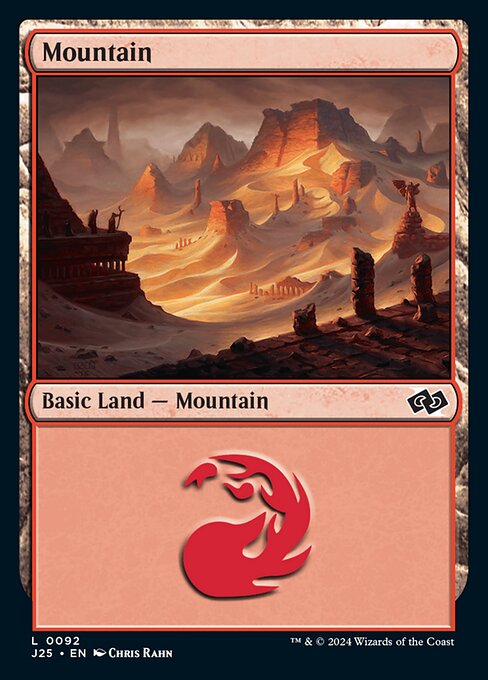 Mountain — Foundations Jumpstart #92, art by Chris Rahn