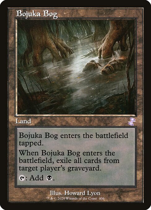Bojuka Bog — Time Spiral Remastered #406, art by Howard Lyon