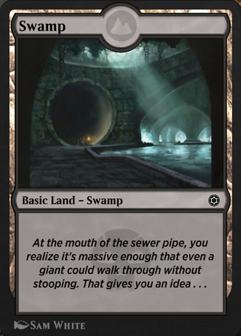 Swamp — Alchemy Horizons: Baldur's Gate #300, art by Sam White