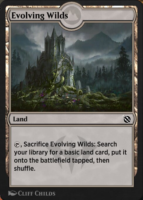 Evolving Wilds — Shadows of the Past #75, art by Cliff Childs