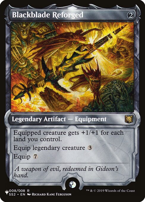 Blackblade Reforged — The List #SS2-8, art by Richard Kane Ferguson