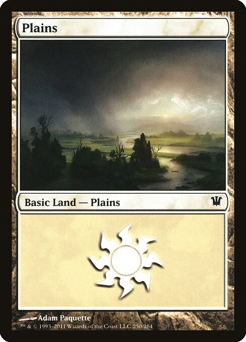 Plains — Innistrad #250, art by Adam Paquette