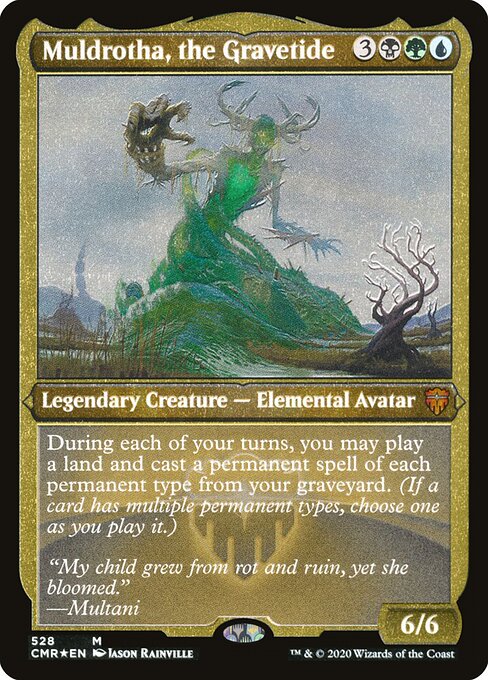 Muldrotha, the Gravetide — Commander Legends #528, art by Jason Rainville