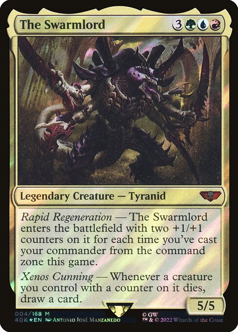 The Swarmlord — Warhammer 40,000 Commander #4, art by Antonio José Manzanedo
