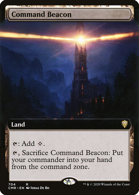 Command Beacon — Commander Legends #704, art by Jonas De Ro